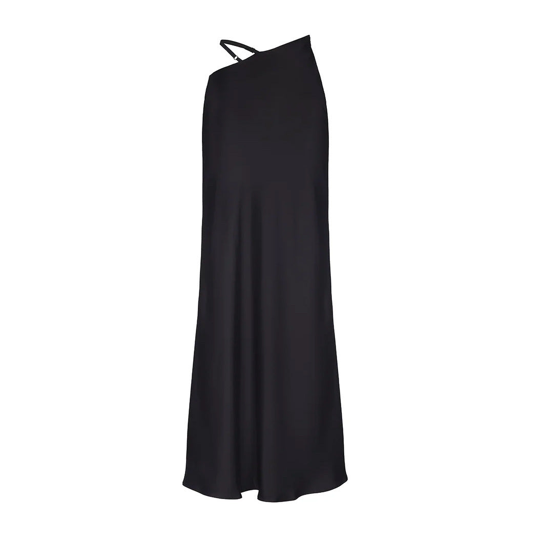 Hollow-out Bodycon Maxi Skirt