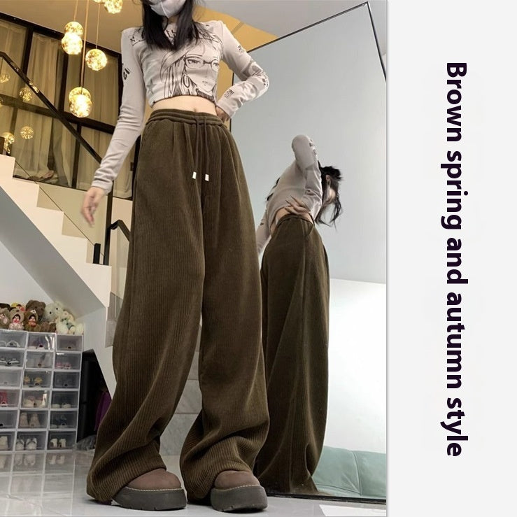 Casual All-matching Mop Pants Trousers