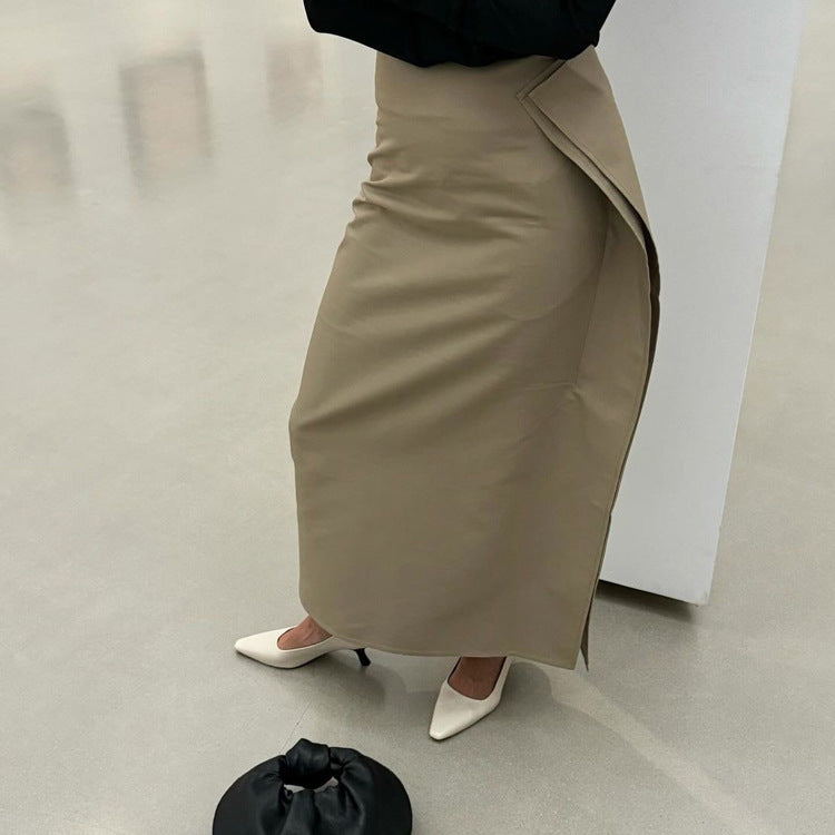 High Waist Slim Hip Skirt